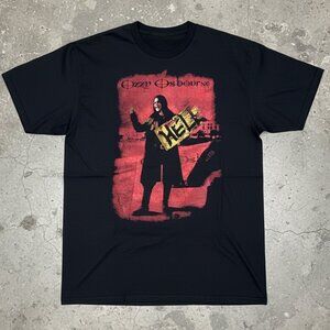 Ozzy Osbourne “Hell” Graphic T-Shirt | Heavy Metal Rock Band Tee